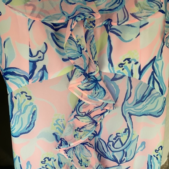 NWT LILY PULITZER DRESS SIZE 4 — GORGEOUS! - Picture 4 of 5